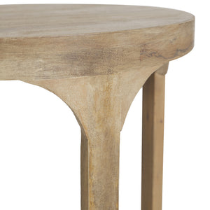 Scout Side Table Mango Wood 51Dia