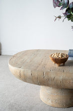 Load image into Gallery viewer, Logan Cement Coffee Table 92cm Oval