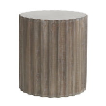 Load image into Gallery viewer, Grayson Side Table Mango Wood Vintage Grey 51dia