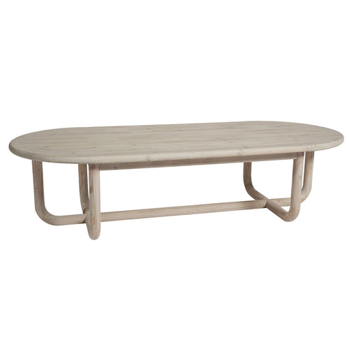 Nook Coffee Table Natural Pine Wood 160cm