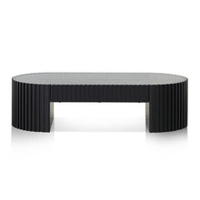 Load image into Gallery viewer, CCF8489-CN 1.3m Oval Coffee Table - Full Black Oak
