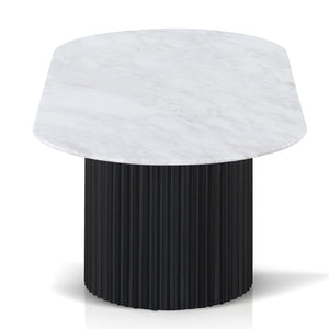 CCF8582-DW 1.3m Marble Coffee Table - Black
