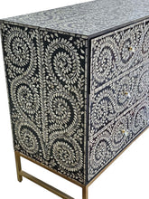 Load image into Gallery viewer, Mother Of Pearl Enchanting Vine Chest Of Drawers 45CM