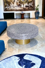 Load image into Gallery viewer, Mother Of Pearl Obsidian Luxe Coffee Table 90cm