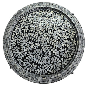 Mother Of Pearl Noir Opulence Coffee Table 61cm