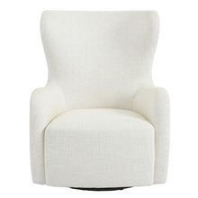 Load image into Gallery viewer, Aaron Swivel Arm Chair - Natural Linen 86cm