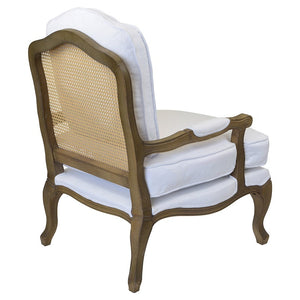 Grayson Arm Chair - American Oak - White