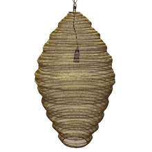 Load image into Gallery viewer, Lounge Styles Theo &amp; Joe Amari Wire Woven Pendant Light Gold
