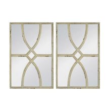 Load image into Gallery viewer, Lounge Styles Dasch Set of 2 Shabby Chic Carved Wall Mirrors