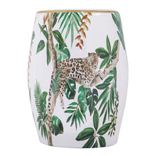 Load image into Gallery viewer, Lounge Styles Phil Bee Leopard Ceramic Stool