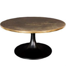 Load image into Gallery viewer, Lounge Styles j&amp;k imports Cafe Style Coffee Table Brass Top L 76cm