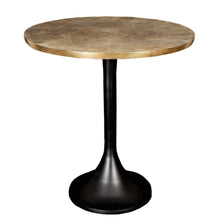 Load image into Gallery viewer, Lounge Styles j&amp;k imports Cafe Style Side Table Brass Top S 48cm