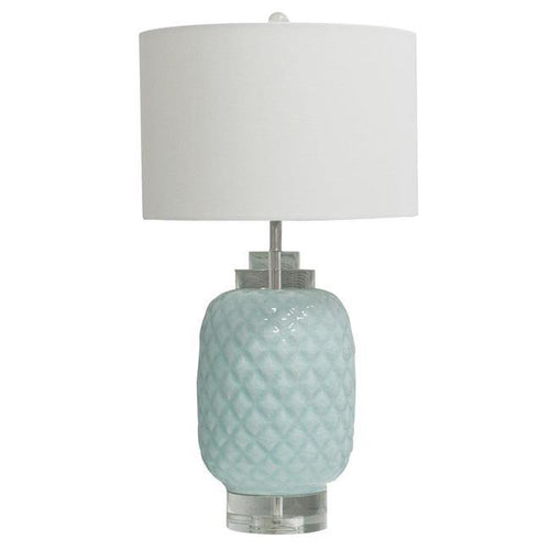 Lounge Styles Dasch Island Turquoise Table Lamp (Note Description)