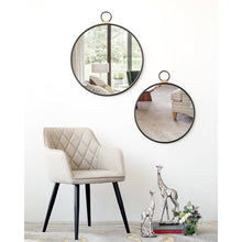 Load image into Gallery viewer, Round Pendant Wall Mirror