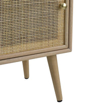 Load image into Gallery viewer, Lounge Styles Phil Bee Pine and Rattan Mini Cupboard