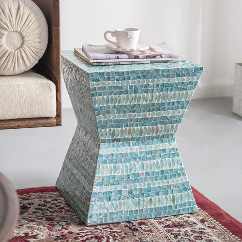 Lounge Styles Phil Bee Morocco Shell Stool/Side Table