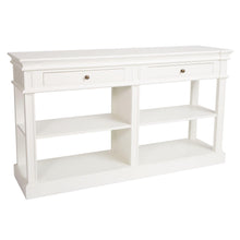 Load image into Gallery viewer, Lounge Styles Canvas &amp; Sasson Shelter Console 43cm Poplar - White