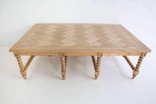 Load image into Gallery viewer, Lounge Styles Abide Interiors Stradbroke Bobbin Coffee Table – Herringbone Top 150cm Natural Cedar Rectangle