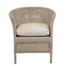 Load image into Gallery viewer, Lounge Styles Theo &amp; Joe Verandah White Washed Rattan Chair