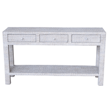 Load image into Gallery viewer, Lounge Styles Theo &amp; Joe Verandah Console Table - White Wash Rattan