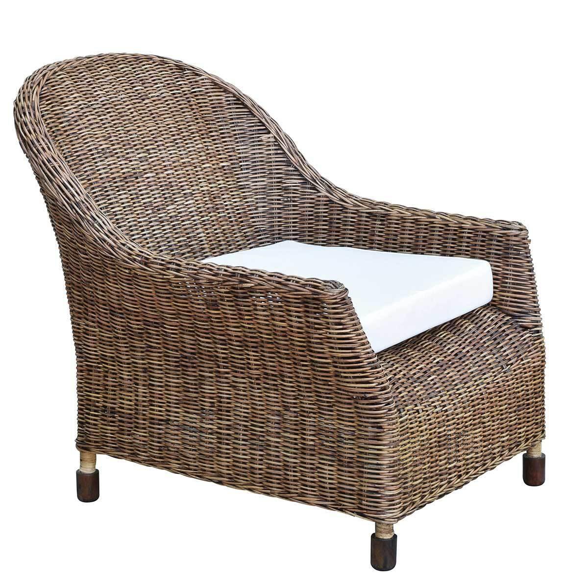Lounge Styles Theo & Joe Plantation Rattan Lounge Chair