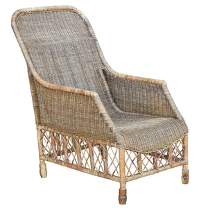 Lounge Styles Theo & Joe Plantation Rattan Lattice Chair