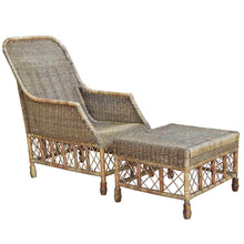 Load image into Gallery viewer, Lounge Styles Theo &amp; Joe Plantation Rattan Lattice Chair