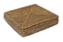 Load image into Gallery viewer, Lounge Styles Theo &amp; Joe Plantation Rattan Placemat Square x 6