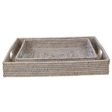 Load image into Gallery viewer, Lounge Styles Theo &amp; Joe Verandah Rattan Coffee Table Tray - Square