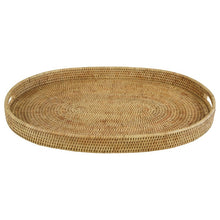 Load image into Gallery viewer, Mandalay Rattan Tray Oval Small/Large