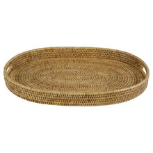 Load image into Gallery viewer, Mandalay Rattan Tray Oval Small/Large