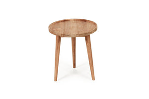 Lounge Styles Abide Interiors Burleigh High Grade Teak Side Table - Indoor/Outside Undercover Use