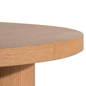 Lounge Styles Calibre 100cm Wooden Round Coffee Table - Natural