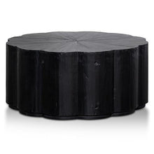 Load image into Gallery viewer, Lounge Styles Calibre 100cm Round Coffee Table - Full Black Wood