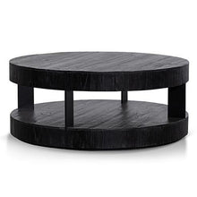 Load image into Gallery viewer, Lounge Styles Calibre 100cm Round Coffee Table - Full Black