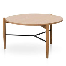 Load image into Gallery viewer, Lounge Styles Calibre 90cm Wood and Oak Coffee Table - Natural