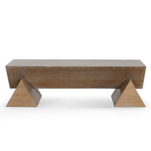 Load image into Gallery viewer, 1.52m Elm Wood Coffee Table - Natural