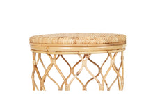 Load image into Gallery viewer, Cayo Counter Stool Rattan Wrapped Iron Frame 65cmH