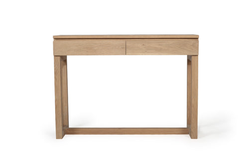 Clovelly Console Table – 110cm American Oak