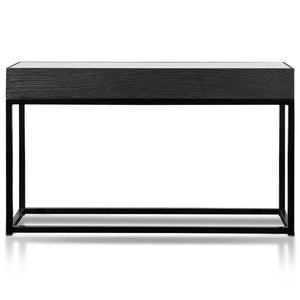 Lounge Styles Calibre CDT6307-NI 1.39m Reclaimed Console Table - Full Black