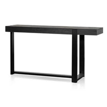 Load image into Gallery viewer, Lounge Styles Calibre CDT6479-NI 1.5m Wooden Console Table - Full Black