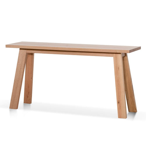 1.45m Console Table - Messmate - Natural
