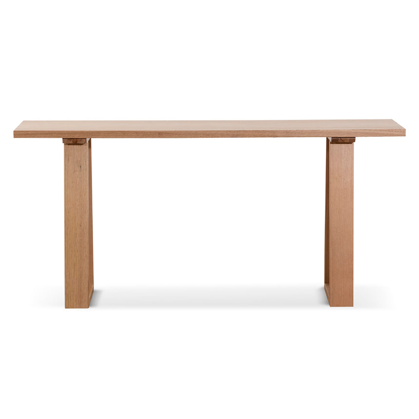 CDT6802-AW 1.4m Console Table - Messmate 42cm