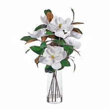 Load image into Gallery viewer, Magnolia Grandiflora Mix in Vase 88cmh - White