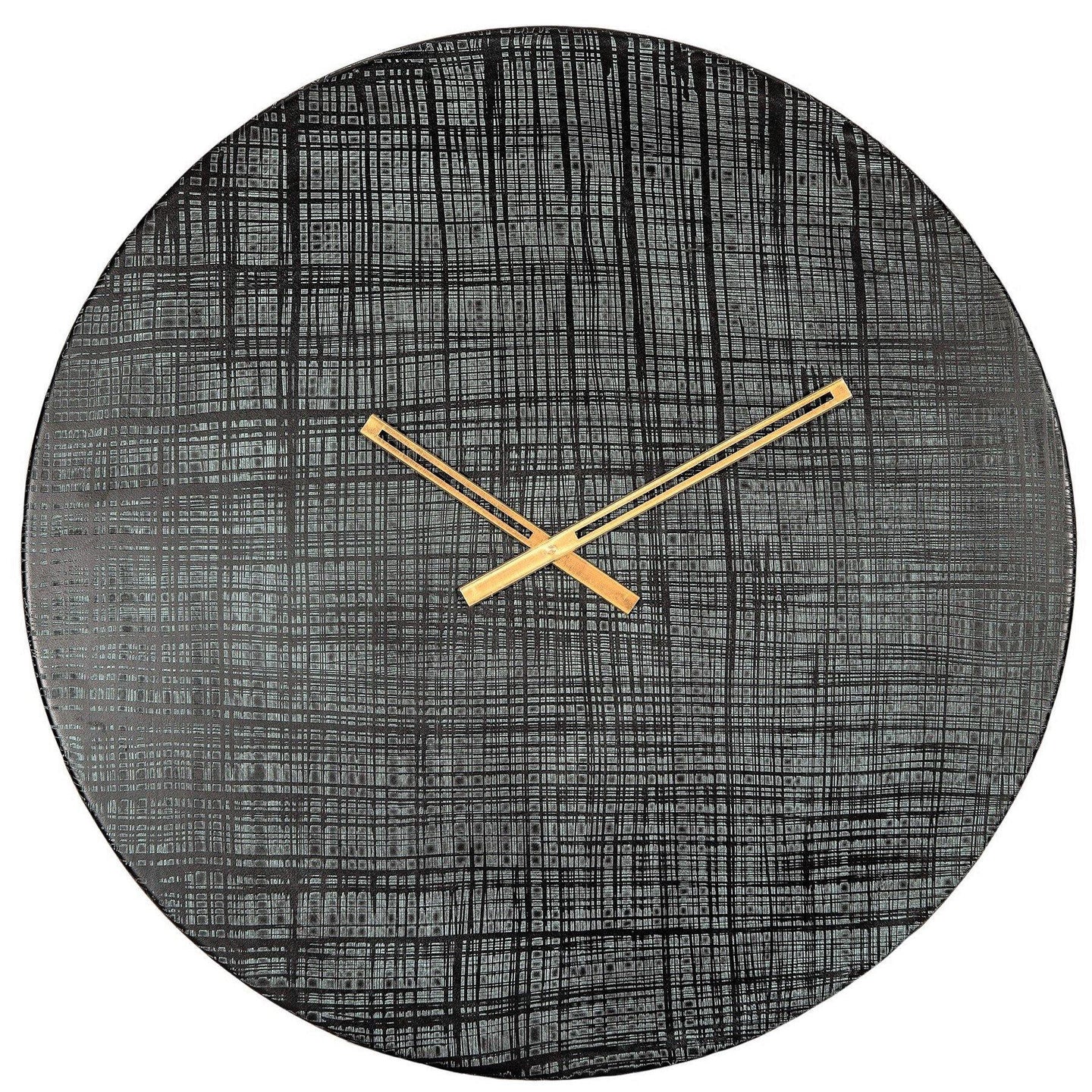 Lounge Styles j&k imports Wall Clock Black Patina 61cm - NEW !!