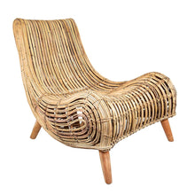 Load image into Gallery viewer, Haiti Rattan Lounge Chair Natural