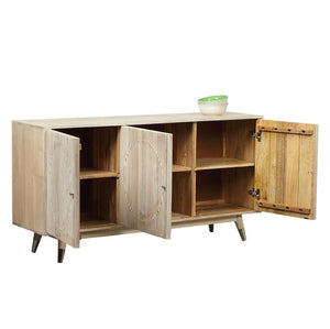 Lounge Styles Phil Bee Fluted Ash Hardwood Hand Made Sideboard