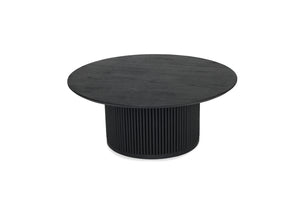 Jonah Coffee Table – Black – 105cm Round
