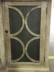 Keats Zinc Sideboard Natural Reclaimed Timber 200cm