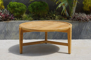 Kingscliff Outdoor Round Coffee Table – 80cm